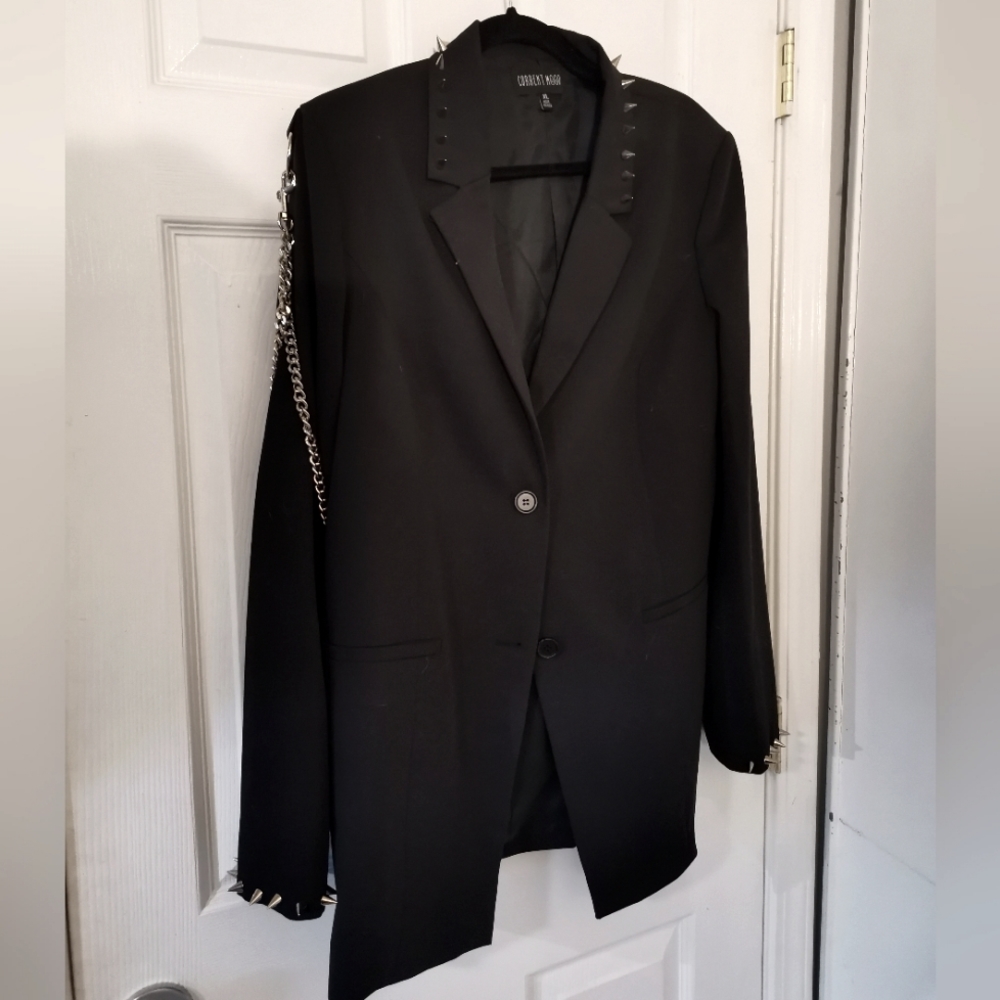 Current Mood Professional Outcast Studded Blazer